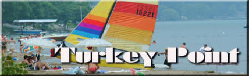 photograph of turkey point beach, link to photographs of turkey point ontario on lake erie
